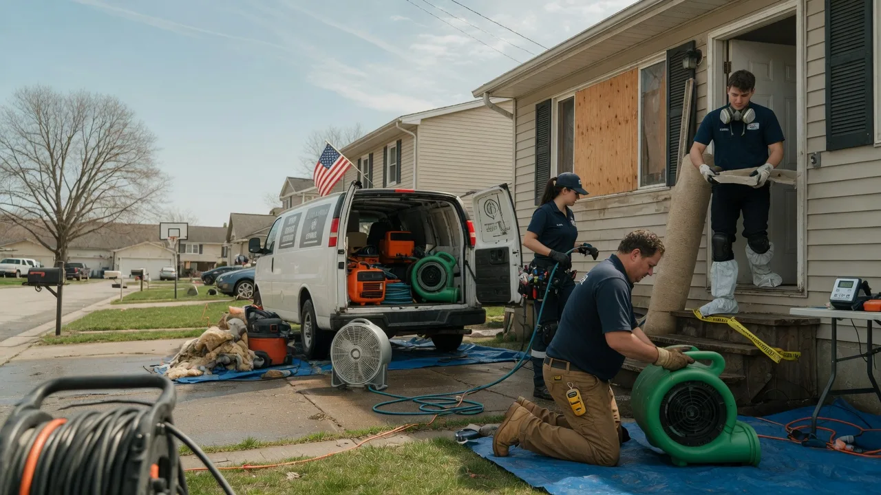 Water Damage Restoration in Alkol, WV near me